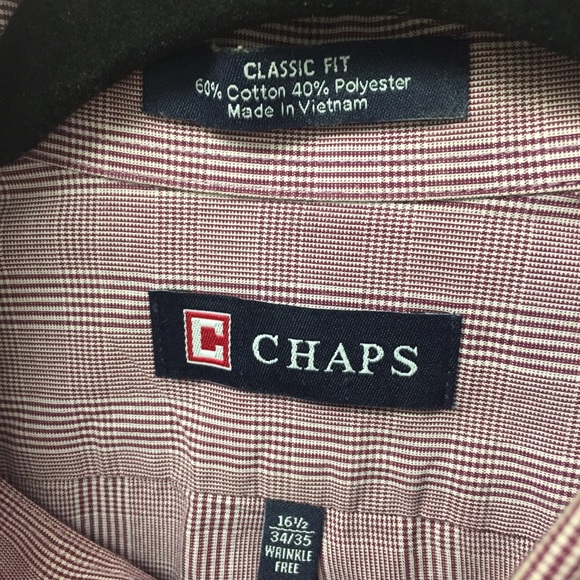 {Chaps} Men’s Button-up Shirt - Picture 2 of 4